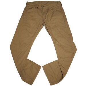 Levi's 559 Relaxed Straight Fit Jeans Men's 34x34 Tan Khaki Brown